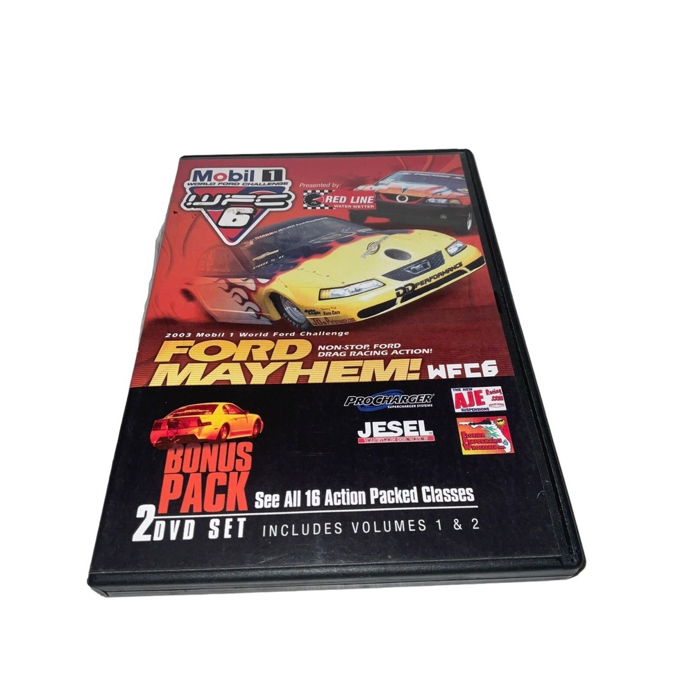 Full Throttle Video World Ford Challenge‎ 6 Vol 1 & 2 DVD Racing Cars